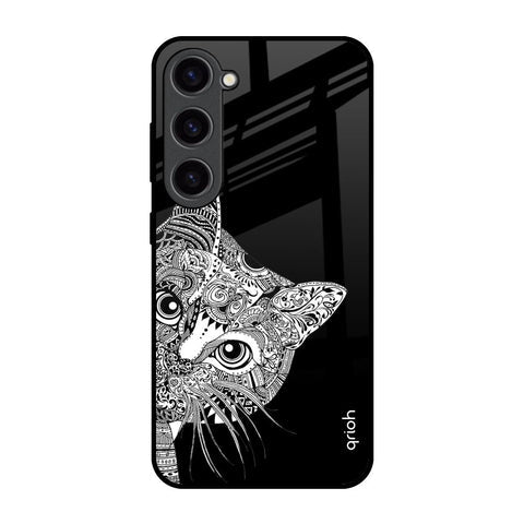 Kitten Mandala Glossy Case for Samsung Galaxy S23 5G