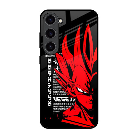 Red Vegeta Glossy Case for Samsung Galaxy S23 5G