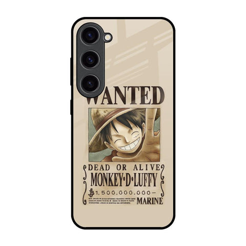 Luffy Wanted Glossy Case for Samsung Galaxy S23 5G