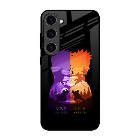 Minimalist Anime Glossy Case for Samsung Galaxy S23 5G