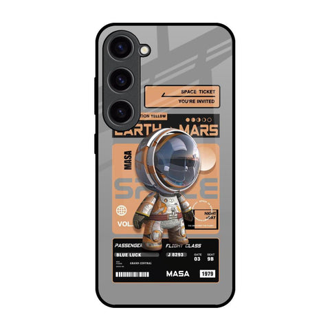 Space Ticket Glossy Case for Samsung Galaxy S23 5G