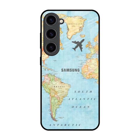 Fly Around The World Glossy Case for Samsung Galaxy S23 5G