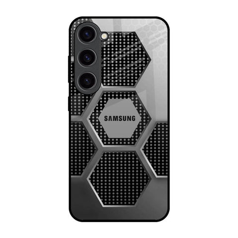 Hexagon Style Glossy Case For Samsung Galaxy S23 5G