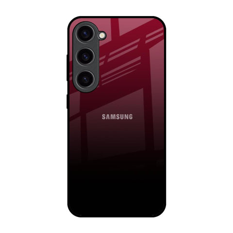 Wine Red Glossy Case For Samsung Galaxy S23 5G