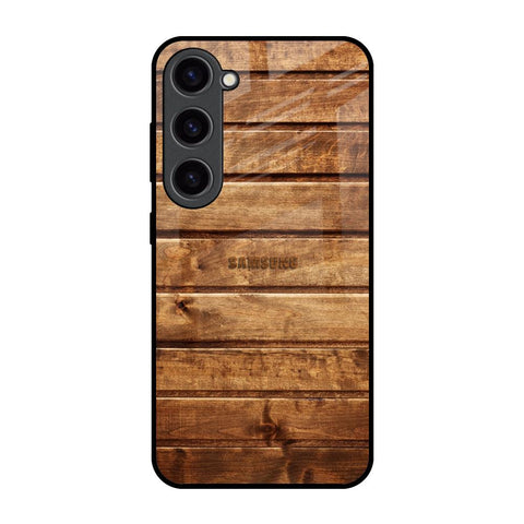 Wooden Planks Glossy Case for Samsung Galaxy S23 5G