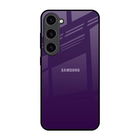 Dark Purple Glossy Case for Samsung Galaxy S23 5G