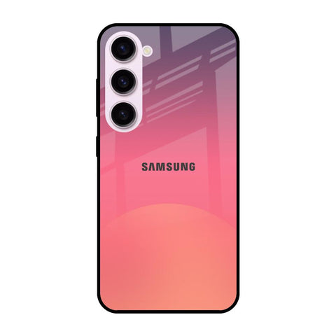 Sunset Orange Glossy Case for Samsung Galaxy S23 5G