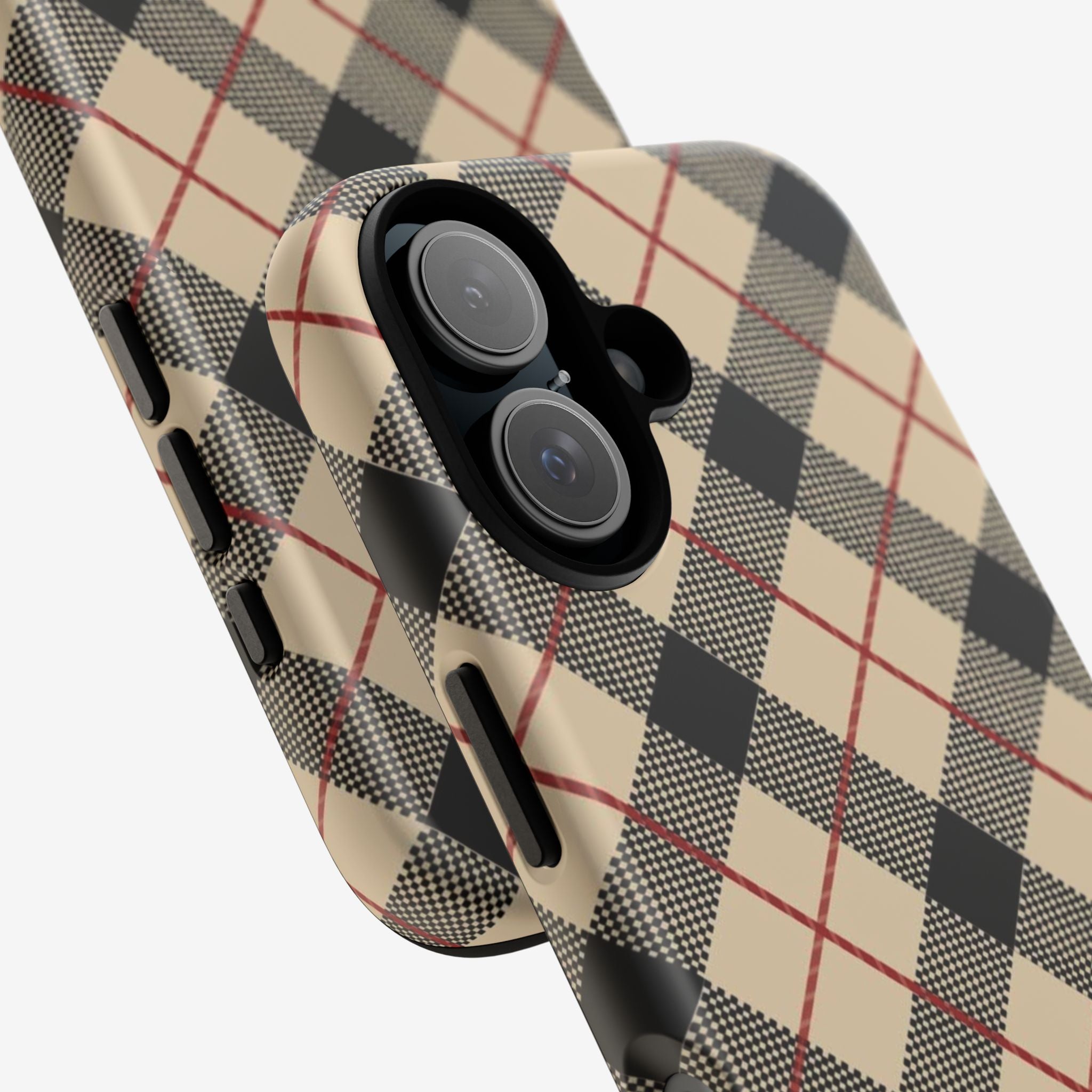 Heritage Plaid Premium Tough Shining Phone Case (Double Layer) Available For All iPhone Models