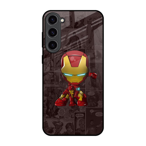 Angry Baby Super Hero Glossy Case for Samsung Galaxy S23 Plus 5G