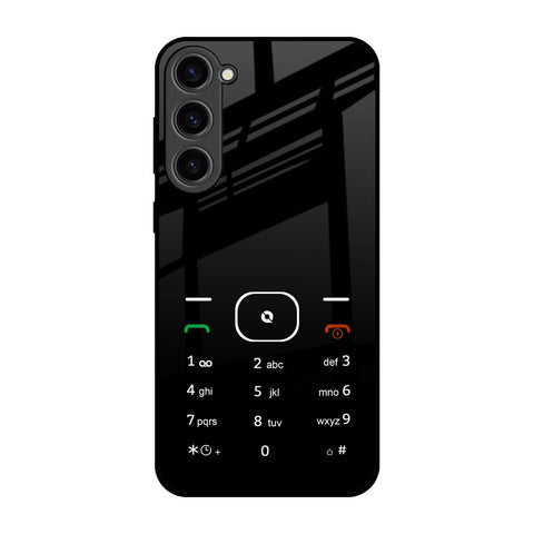 Classic Keypad Pattern Glossy Case for Samsung Galaxy S23 Plus 5G