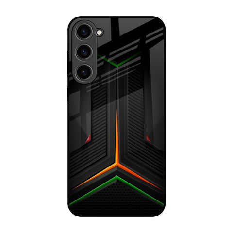 Modern Ultra Chevron Glossy Case for Samsung Galaxy S23 Plus 5G