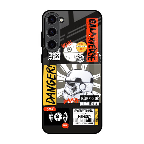 Galaxy Edge Glossy Case for Samsung Galaxy S23 Plus 5G