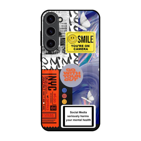Smile for Camera Glossy Case for Samsung Galaxy S23 Plus 5G