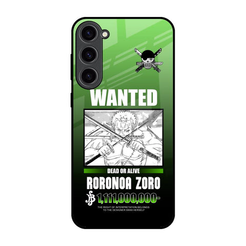 Zoro Wanted Glossy Case for Samsung Galaxy S23 Plus 5G