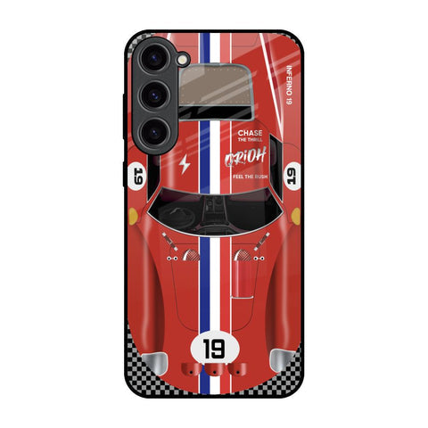 Racing Vintage Glossy Case for Samsung Galaxy S23 Plus 5G