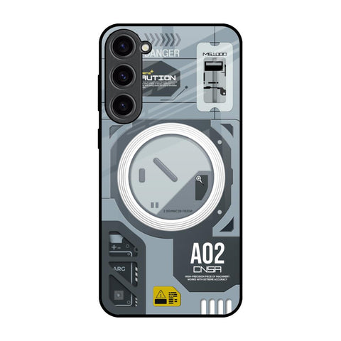Modern Technology Glossy Case for Samsung Galaxy S23 Plus 5G