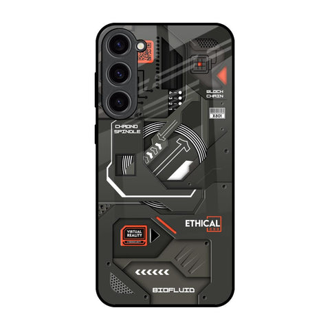 Tech Aesthetics Glossy Case for Samsung Galaxy S23 Plus 5G