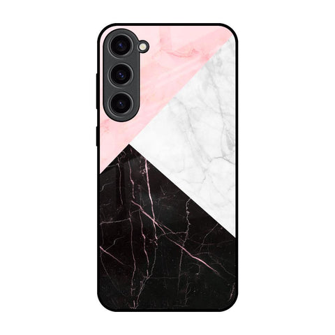 Marble Collage Art Glossy Case For Samsung Galaxy S23 Plus 5G