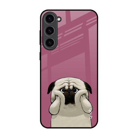 Funny Pug Face Glossy Case For Samsung Galaxy S23 Plus 5G
