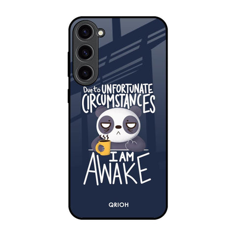 Struggling Panda Glossy Case for Samsung Galaxy S23 Plus 5G