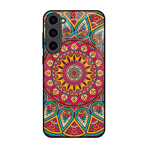 Elegant Mandala Glossy Case for Samsung Galaxy S23 Plus 5G