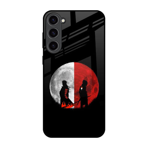 Anime Red Moon Glossy Case for Samsung Galaxy S23 Plus 5G