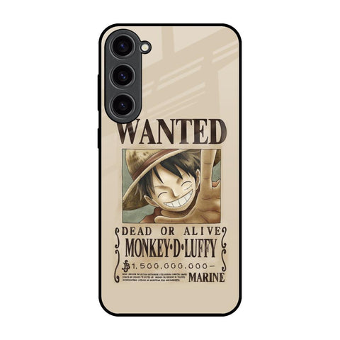Luffy Wanted Glossy Case for Samsung Galaxy S23 Plus 5G