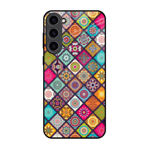 Multicolor Mandala Glossy Case for Samsung Galaxy S23 Plus 5G