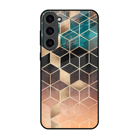 Bronze Texture Glossy Case for Samsung Galaxy S23 Plus 5G