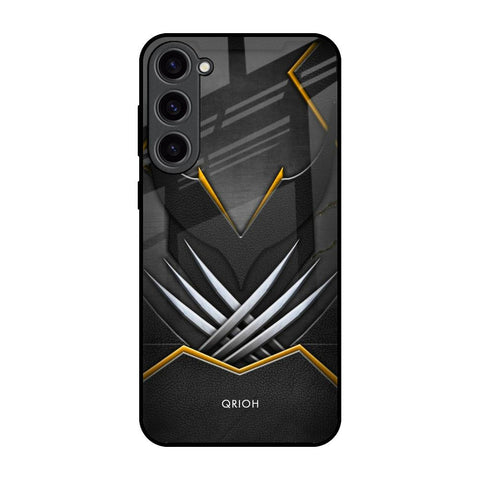 Black Warrior Glossy Case for Samsung Galaxy S23 Plus 5G