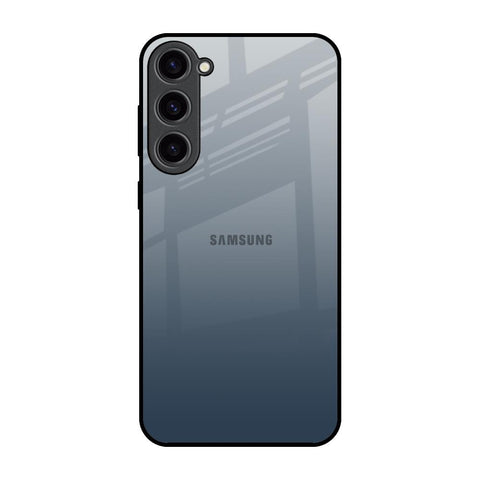 Smokey Grey Color Glossy Case For Samsung Galaxy S23 Plus 5G