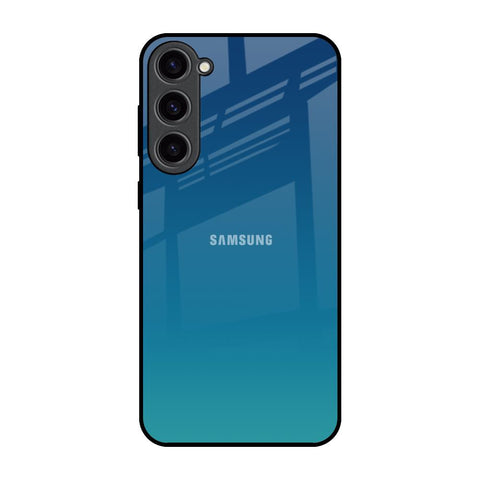 Celestial Blue Glossy Case For Samsung Galaxy S23 Plus 5G