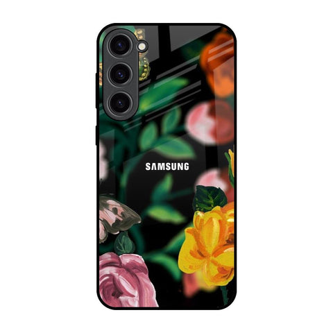 Flowers & Butterfly Glossy Case for Samsung Galaxy S23 Plus 5G