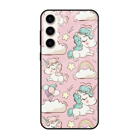 Balloon Unicorn Glossy case for Samsung Galaxy S23 Plus 5G