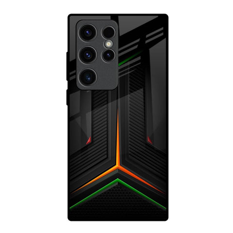 Modern Ultra Chevron Glossy Case for Samsung Galaxy S23 Ultra 5G