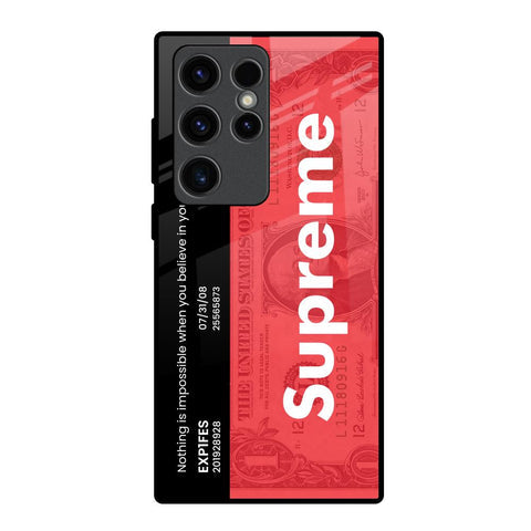 Supreme Ticket Glossy Case for Samsung Galaxy S23 Ultra 5G