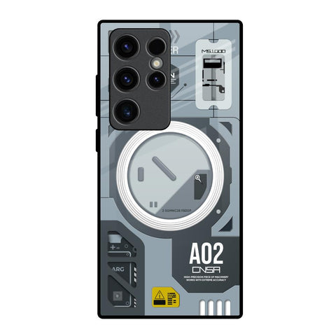 Modern Technology Glossy Case for Samsung Galaxy S23 Ultra 5G
