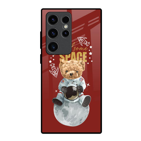 Astronaut Bear Glossy Case for Samsung Galaxy S23 Ultra 5G