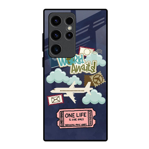 Tour The World Glossy Case For Samsung Galaxy S23 Ultra 5G