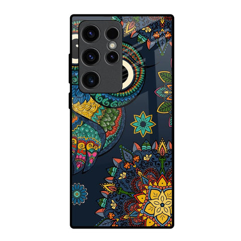 Owl Art Glossy Case for Samsung Galaxy S23 Ultra 5G