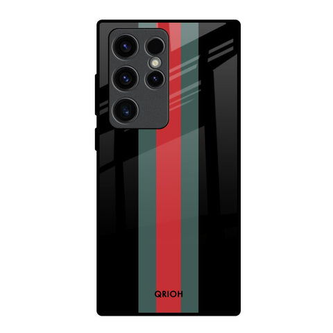 Vertical Stripes Glossy Case for Samsung Galaxy S23 Ultra 5G