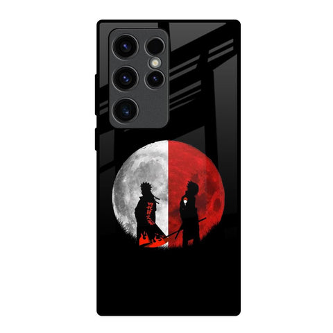 Anime Red Moon Glossy Case for Samsung Galaxy S23 Ultra 5G