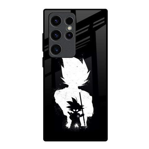 Monochrome Goku Glossy Case for Samsung Galaxy S23 Ultra 5G