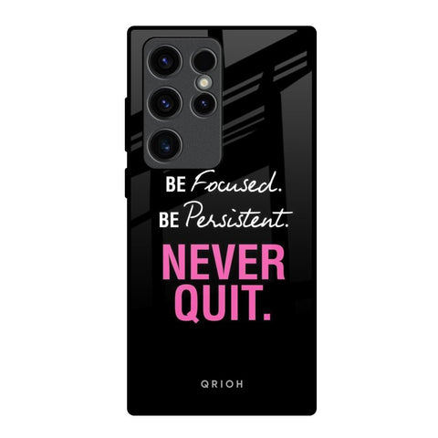 Be Focused Glossy Case for Samsung Galaxy S23 Ultra 5G