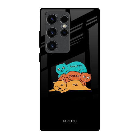 Anxiety Stress Glossy Case for Samsung Galaxy S23 Ultra 5G