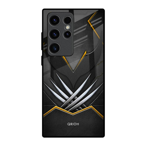 Black Warrior Glossy Case for Samsung Galaxy S23 Ultra 5G
