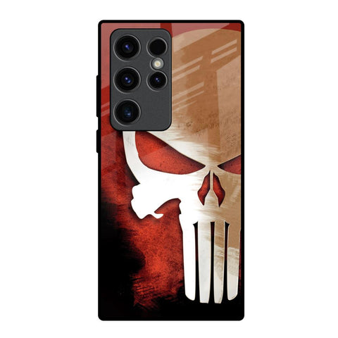 Red Skull Glossy Case for Samsung Galaxy S23 Ultra 5G