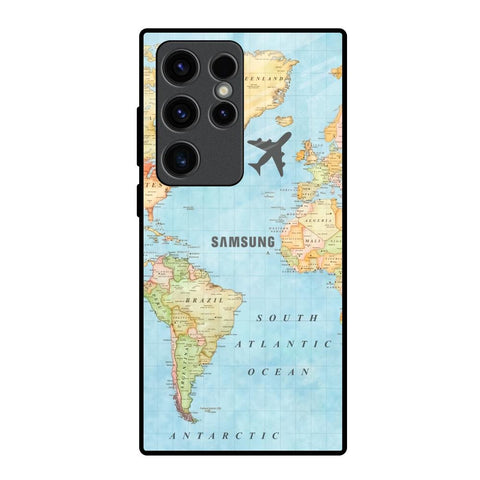 Fly Around The World Glossy Case for Samsung Galaxy S23 Ultra 5G