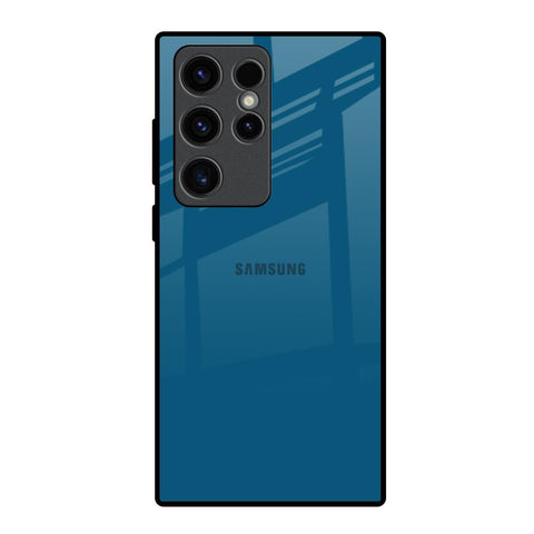 Cobalt Blue Glossy Case for Samsung Galaxy S23 Ultra 5G
