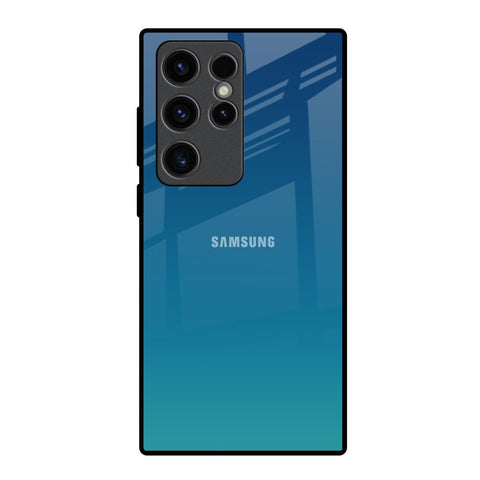 Celestial Blue Glossy Case For Samsung Galaxy S23 Ultra 5G